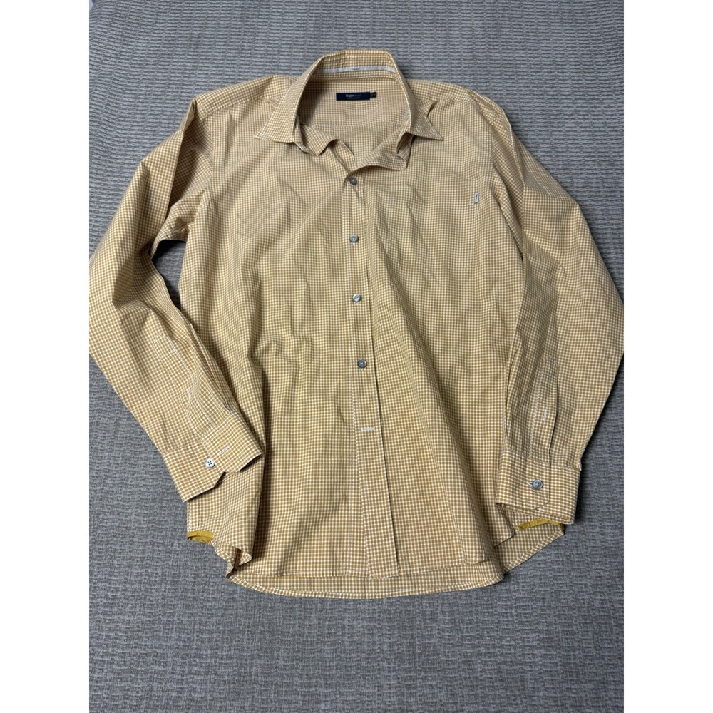 Zegna Sport Men's Size Medium Regular Fit Yellow Large